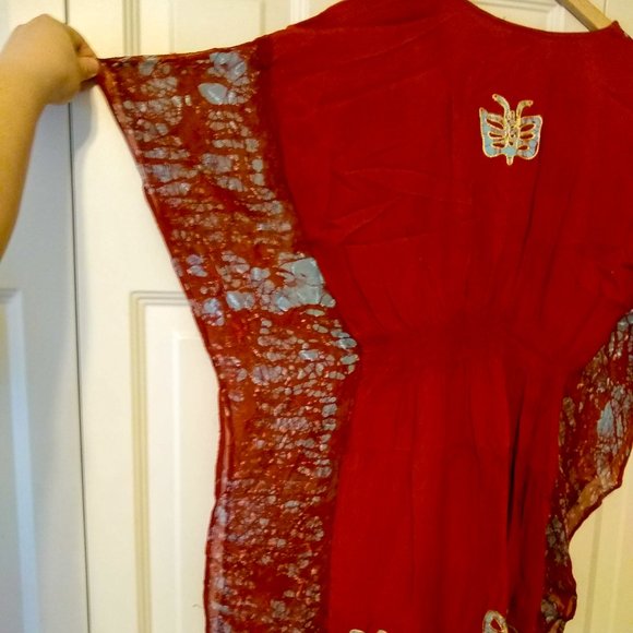 Boho Tie-Dye Butterfly Dress - Picture 5 of 7